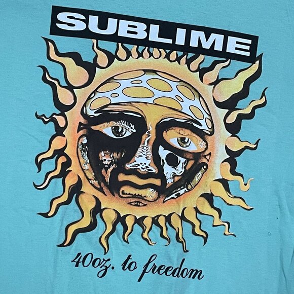 Sublime 40 Ounce to Freedom Rock T-shirt size Medium - Picture 5 of 5